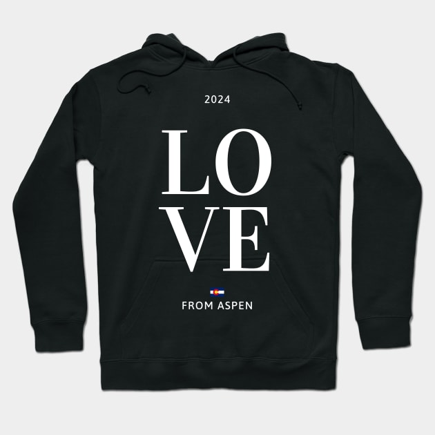 Love from Aspen Hoodie by la chataigne qui vole ⭐⭐⭐⭐⭐